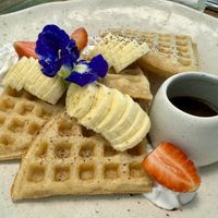 Fluffy Wafflee  at Alchemy in Ubud