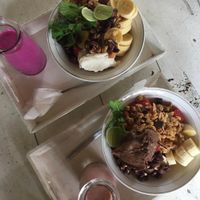 Smoothie bowls at Alchemy in Ubud