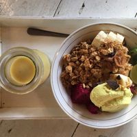 Smoothie bowl at Alchemy in Ubud