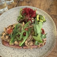 Open tuna   at Alchemy in Ubud