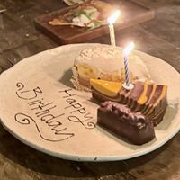 Vegan birthday desserts in Bali #Veganuary at Alchemy in Ubud