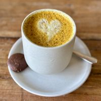 Turmeric Latte  at Alchemy in Ubud