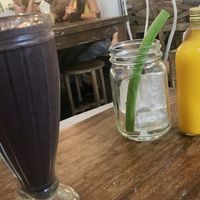 Heavy metal smoothie  at Alchemy in Ubud