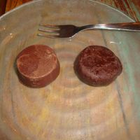 peanut butter cup and peppermint patty at Alchemy in Ubud