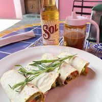 Tacos veganos 😋👌  at Cafe Los Cuiles in Oaxaca