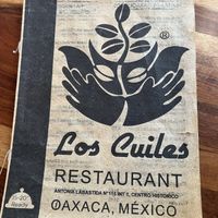   at Cafe Los Cuiles in Oaxaca