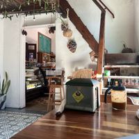   at Cafe Los Cuiles in Oaxaca