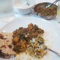 Some kind of tasty curry at Persis Indian Grill in Cookeville