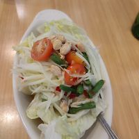 Papaya salad at TRY THAI in Front Royal