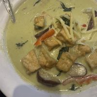 green curry   at TRY THAI in Front Royal