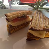 Breakfast Sandwich with sausage  at The Owl's Nest in Olympia