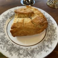 Rosemary lemon scone  at The Owl's Nest in Olympia