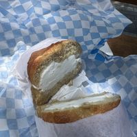   at Pop's Bagels in Culver City