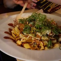 Tempeh loaded fries at Wunderbar in Rotterdam