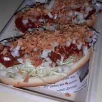 Hotdogs at Wunderbar in Rotterdam