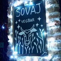 cool sign at Sovaj Veg Bar in Recife