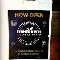 Our mini skoolie led us right there! at Midtown Vegan Deli & Market in Tucson