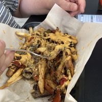 Loaded Philly Fries  at Midtown Vegan Deli & Market in Tucson