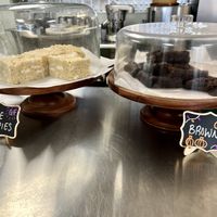 Rice Krispy treats and brownies - amazeballs!  at Midtown Vegan Deli & Market in Tucson