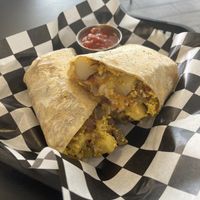Breakfast burrito  at Midtown Vegan Deli & Market in Tucson