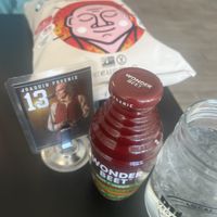 Love the little table tags they have!  at Midtown Vegan Deli & Market in Tucson