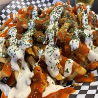 Buffalo fries  at Midtown Vegan Deli & Market in Tucson