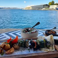 Vegan meal with a view at Waterline in Hobart