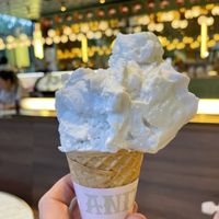Coconut ice cream   at Anita Gelato in West End