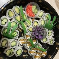 Avocado, cucumber and tofu maki rolls.  at Kim's - Victoria in Brandon