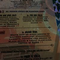  at Moreno's Cuba in Miami Beach