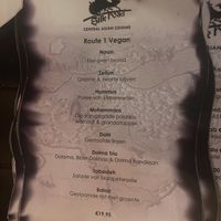 Route 1 vegan   at Silk Road in Tilburg
