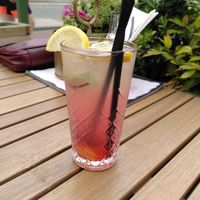 Homemade lemonade at Silk Road in Tilburg