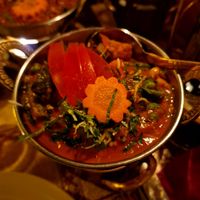 Okra masala at Maharaja in Hamburg