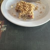 Vegan oat bar  at Lestat's Coffee House in San Diego
