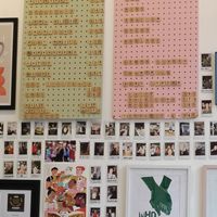 Coffee menu - lots of alternative milks! at Flour House in Bristol