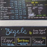 menu at Daydreamer Coffee in Portland