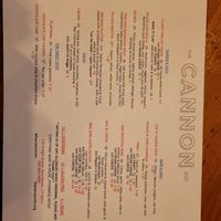 Always a great menu with creative vegan options at The Cannon. at The Cannon in New Haven