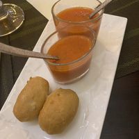 Gaspacho watermelon  at Ti Toques in Antibes