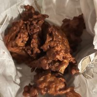 Onion bahji   at Restaurant Bollywood in Saint-hubert