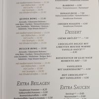 Speisekarte at Moments in Celle