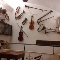 Interior (super cool) at I' Girone De' Ghiotti in Florence