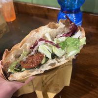 Vegan sandwich  at I' Girone De' Ghiotti in Florence