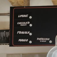 Vegan flavours at Gelateria Ballini in Verona