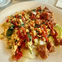 Spicy vegan bowl  at The Broken Yolk Cafe - Midway Dr in San Diego