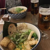 Vegan paitan ramen  at Ramen Brothers Noodle Bar in Haarlem
