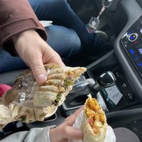 Awesome wraps! So savoury-satisfying!  at Stolen Church in Invermere