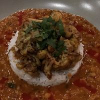 Dal with cauliflower- divine!!!  at The Verandah Kitchen in Baltimore