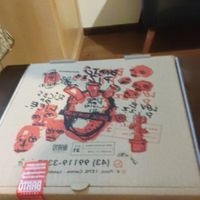 Caixa da pizza at Bartô Pizza Co in Londrina