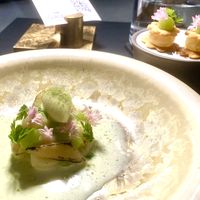 Apple dessert  at Glacier Fine Dining in Grindelwald