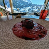 View at Glacier Fine Dining in Grindelwald